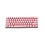 YMDK White Blank Thick PBT OEM Profile 61 ANSI Keycaps for MX Switches Mechanical Keyboard image 1
