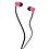 Skullcandy Jib S2DUDZ-040 Earphones (Black & Pink) image 1