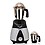 Su-mix NBTLBSSA21 1000-Watt Mixer Grinder with 2 Jars (1 Wet Jar and 1 Chutney Jar) - Black Silver.Make In India image 1