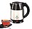 Singer Aroma 1.8 Liter Electric Kettle High Grade Stainless Steel with Cool and Touch Body and Cordless Base, 1500 watts, Auto Shut Off with Dry Boiling (Silver/Black) image 1