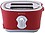 Wonderchef Crimson Edge Slice Toaster with Defrost, Reheat & Cancel Function |800 Watt| 2 Bread Slice Automatic Pop-up Electric Toaster for Kitchen| 7- Level Browning Controls|Wide Bread Slots| Auto Shut Off|Mid Cycle Cancel Feature| Removable Crumb Tray| Easy to Clean| Red| 2 Year Warranty image 1