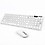 2.4ghz Wireless standard Keyboard and Mouse Combo Black image 1