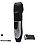 Maxel AK8801 Men&#x27;s Rechargeable Trimmer Trimmer 2 Runtime 0 Length Settings  (Black, Silver) image 1