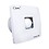 Oswim White/Marble Deco Whisper Mini Exhaust/Ventilation Fan(150mm/6 Inch) (White) image 1
