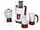Philips Viva HL7715 700-Watt Juicer Mixer Grinder with 3 Jars (Pistil Red/White) image 1