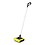 KARCHER Kb5 Cordless Easy-to-Use Electric Broom with Contactless Waste Container Removal for Easy and Reliable Floor and Carpet Cleaning (Yellow and Black), Disk, 0.37 Liter, 1 Count image 1