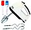 DARKZONE® Electric Hand Mixer, 260 W High Speed Hand Blender with Chrome Beater | Egg Beater for Cake | 7 Speed Control and 2 Stainless Steel Beaters,2 Dough Hooks (260 Watt + Egg Cracker) image 1