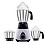 Grinish Euro 750-Watt Mixer Grinder with MaxiGrind and Motor Vent-X Technology (3 Stainless Steel Jars, Black & Silver) image 1