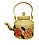Kettle/Home Decor and Gift Purpose Metal Hand Painted Designer Tea/Coffee Kettle (18 cm x 13 cm) image 1