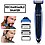 CHESHTA Smart Rechargeable Full Body And Beard Cordless Trimmer with Built-In-Light and 3 Trimming Comb for Men image 1
