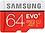 Samsung EVO 64 GB Class 10 Micro SDXC Memory Card (Orange) image 1