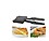SUPERTEXON Non-Stick Coating King Gas Sandwich Toaster for Home 2-Cut Sandwich Toaster/Gift(Black) 1 PCS image 1