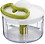 ANTIQUE® Mini Handy (1000 ml) and Compact Chopper with 3 Blades for effortlessly Chopping Vegetables and Fruits for Your Kitchen (Green Chopper) image 1