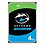 Seagate SkyHawk 4 TB Surveillance Internal Hard Drive HDD - 3.5 Inch SATA 6 Gb/s 64 MB Cache for DVR NVR Security Camera System with Drive Health Management (ST4000VX007) image 1