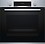Bosch 60cm Built-in Single Oven Stainless Steel HBN534BS0Z image 1