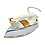 Inalsa Coral 1000-Watt Electric Iron (SS/Opal White) image 1