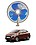 RKPSP 6Inch/12V Portable Oscillating Car/Truck/Bus Fan For Aura image 1