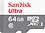 SanDisk Ultra 64 GB MicroSDXC Class 10 80 MB/s  Memory Card image 1
