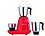 Butterfly Cyclone Mixer Grinder, 750W, 3 Jars (Red) image 1