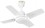 Orient Four Blade Ceiling Fan New Breeze White 600 MM (24 inch) image 1