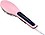 HQT-906 Fast Hair Straightener Brush with Temperature Control (Multicolour) image 1