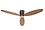 Anemos Plywood Ceiling Fan - (7.5''x52'',Mahogany) image 1