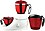 Butterfly 3 Jars Desire 745 W Mixer Grinder (3 Jars, Red) image 1