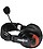 FRONTECH Wired Over Ear Headset with Mic (Black) image 1