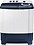 Samsung 8.5 Kg Semi-Automatic 5 Star Top Loading Washing Machine (WT85R4200LL/TL, Light Grey, Royal Blue Lid (Transparen image 1