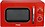 MarQ By Flipkart 20 L Retro Solo Microwave Oven  (20AMWSMQR, Red Retro) image 1