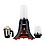 Sunmeet 600-watts Rocket Mixer Grinder with 2 Bullets Jars (350ML Jar and 530ML Jar), BlackSilver image 1