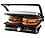 Nova NGS 2451 3 in 1 Panini Grill Press with Adjustable Temperature - Black and Silver image 1