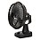 Kelific Home Wall Cum Table Fan With Powerful Motor 3 Speed Mode 100% Copper Motor 9 Inchize 225mm With 1 Year Warranty Model- Cutie || Color White IV15 image 1