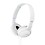 SONY MDR-ZX110/WC(in) Wired without Mic Headset  (White, On the Ear) image 1