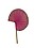 Pink Palm Leaf Hand Fan image 1