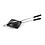Cello Non-Stick Aluminium Sandwich Gas Toaster | Compatibility with Gas Stoves | Flame-Proof Design | Heat-Resistant Handle | Sandwich Maker | Sandwich Toaster | Black image 1