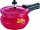Prestige Deluxe Plus Baby Induction Base Aluminium Outer Lid Pressure Handi, 2 Litres, Flame Red image 1