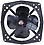 SONYA 9" High Speed Metal Tempest 2x1 Exhaust Fan (Black) image 1