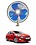 RKPSP 6Inch/12V Portable Oscillating ( Car/Truck/Bus) Steel Fan For Verna image 1