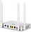 Netlink Hg323Dac Dual Band Fibernet Wifi Router High Speed Upto 1250 Mbps At 5 Ghz + 300 Mbps At 2.4 Ghz-2 Gigabit Ports,4 External Antennas,1 Lan Cable,Wireless Modem,Mu-Mimo-3 Years Warranty,White image 1