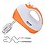 ANKH Heavy Duty Mini Small Kitchen Mixing Machine Electric Egg Beater, 2 Beaters and 2 Dough Hooks with Stainless Steel Blades Can Make Mousses, Creamed Mixtures, 300W image 1