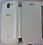 Flip cover for Xolo Q600 in white colour image 1