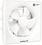 Orient Electric Ventilator Dx 200 mm Silent Operation 5 Blade Exhaust Fan  (White, Pack of 1) image 1