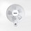 KIMATSU Aura High Speed Wall Fan for Cooling with Automatic Oscillation (400 mm, 60W, White) image 1
