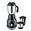 Lifelong LLMG23 Power Pro 500-Watt Mixer Grinder with 3 Jars, blades, 1 Year Warranty (Black) & Lifelong PVC Home Gym Set 16Kg Plate 3Feet Curl Rod and Dumbbells Rods with Gym Accessories, Black image 1