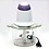 Niyanta ABS Stainless Steel and Glass Meat Grinders with Bowl for Kitchen Food Chopper, Meat, Vegetables, Fruit and Nuts Blender (White) image 1