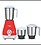 KA221 Sonet 500 Mixer Grinder (3 Jars, Red, White) image 1