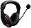 FRONTECH Wired Over Ear Headset with Mic (Black) image 1
