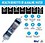 Bioplus 8" Alkaline and mineral water Filter Cartridge for Ro water purifier with antioxidant image 1