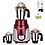 Gemini NBTLBRSA21 1000-Watt Mixer Grinder with 3 Jars (1 Wet Jar, 1 Dry Jar and 1 Chutney Jar) - BlackRed Make In India image 1